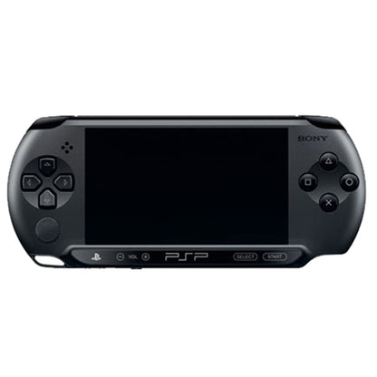 (Pre-Owned, Very Good) Sony PlayStation Portable PSP E1004 (E1000 PSP Street) Portable Gaming Console + 128GB Memory Card (With 70+ Games) (Black, White) + 2 UMDs +  Apple Earpods (90 Days Warranty)