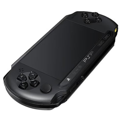 (Pre-Owned, Very Good) Sony PlayStation Portable PSP E1004 (E1000 PSP Street) Portable Gaming Console + 128GB Memory Card (With 70+ Games) (Black, White) + 2 UMDs +  Apple Earpods (90 Days Warranty)