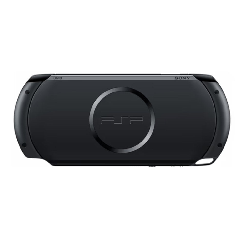 (Pre-Owned, Very Good) Sony PlayStation Portable PSP E1004 (E1000 PSP Street) Portable Gaming Console + 128GB Memory Card (With 70+ Games) (Black, White) + 2 UMDs +  Apple Earpods (90 Days Warranty)
