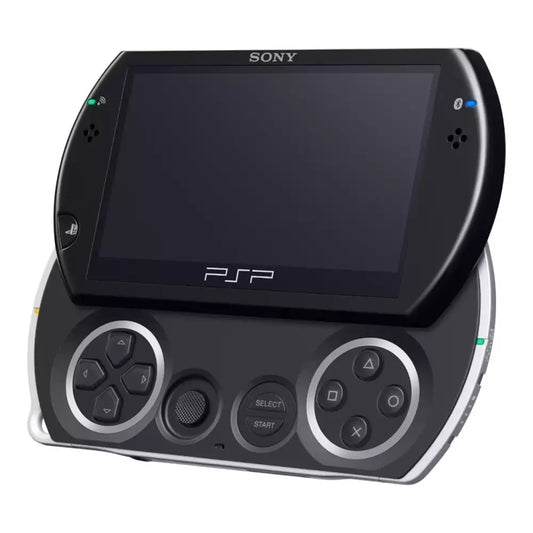 (Pre-Owned, Very Good) Sony PSP Go Portable Gaming Console 16GB + 15 Premium Games (Black) + Apple EarPods (90 Days Warranty)
