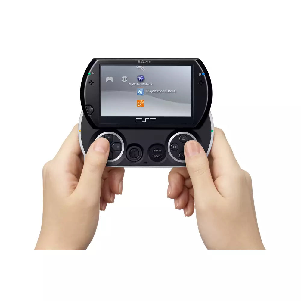 (Pre-Owned, Good) Sony PSP Go Portable Gaming Console 16GB + 15 Premium Games (White) + Bose Earphones (90 Days Warranty)