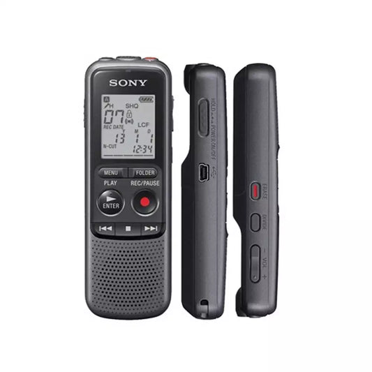 (Pre-Owned, Good) Sony ICD-PX240 Voice Recorder (4GB) (Gray) (60 Days Warranty)