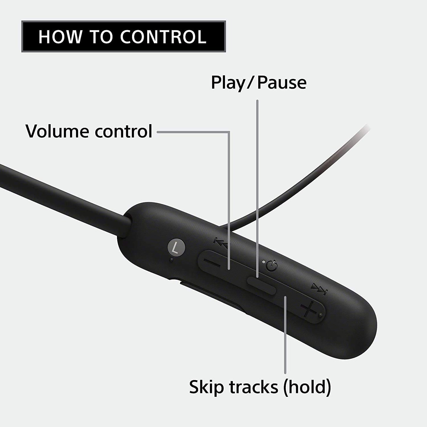 (Pre-Owned, Good) Sony WI-SP510 Bluetooth Wireless Sports Extra Bass in-Ear Headphones (Neckband) (Black, Blue) (60 Days Warranty)