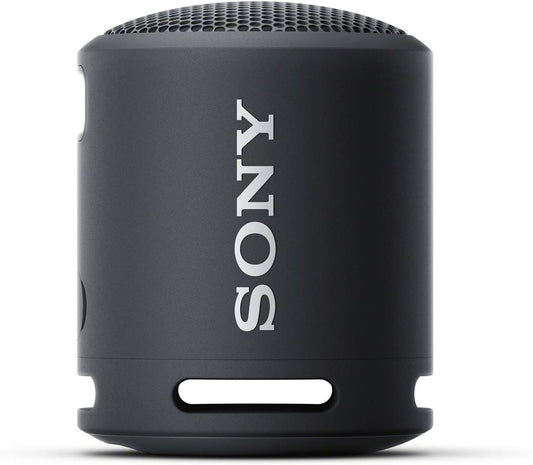 (Pre-Owned, Good) Sony SRS-XB13 EXTRA BASS Wireless Bluetooth Portable Lightweight Compact Travel Speaker, USB Type-C (Black) (Charging Port Cover Missing) (60 Days Warranty)