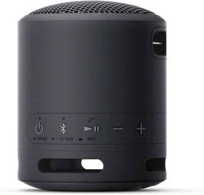 (Pre-Owned, Good) Sony SRS-XB13 EXTRA BASS Wireless Bluetooth Portable Lightweight Compact Travel Speaker, USB Type-C (Black) (Charging Port Cover Missing) (60 Days Warranty)
