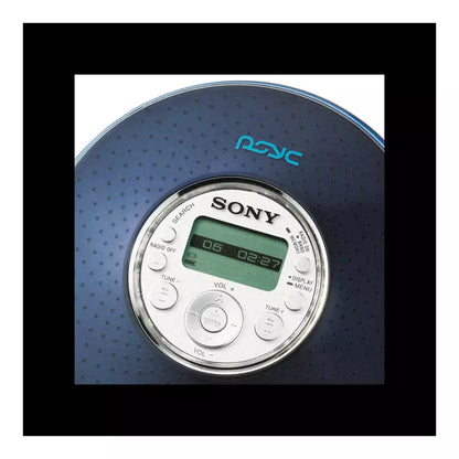 (Pre-Owned, Very Good) Sony Walkman/Discman CD Player D-NF420PS, ATRAC3 PSYC With MP3 Support, AM/FM Tuner + Bluetooth Transmitter + 4 Music CDs (Blue) (90 Days Warranty)