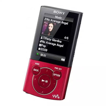 (Pre-Owned, Good) Sony Walkman NWZ-E443 Portable Media Player (FM Radio) (4GB) (Red) (60 Days Warranty)