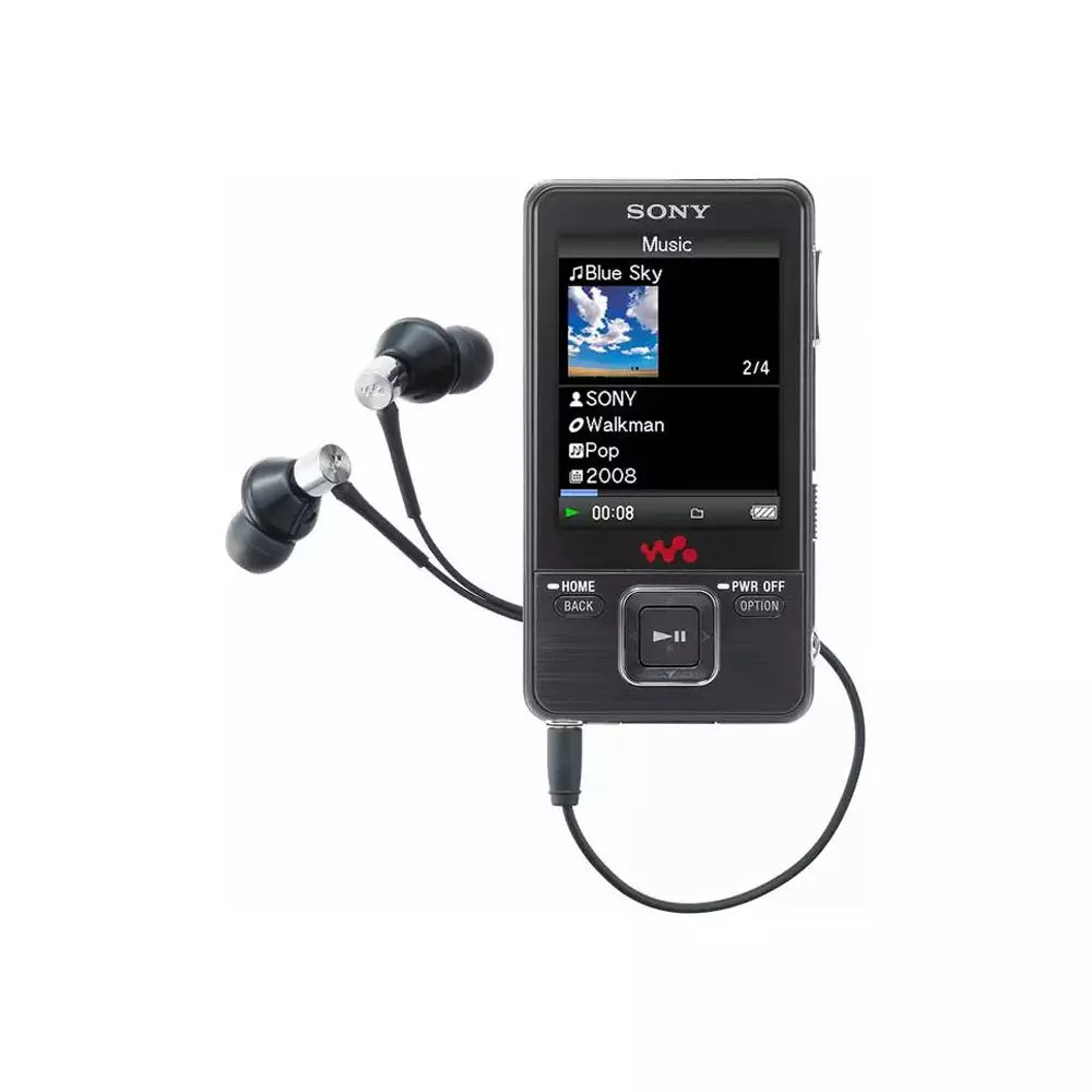 (Pre-Owned, Good) Sony Walkman NWZ-A729 Portable Media Player (16GB) (Black) (Comes With Sony XB155AP Earphones) (90 Days Warranty)