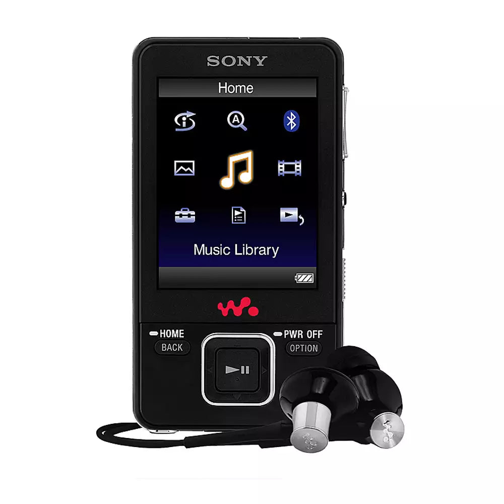 (Pre-Owned, Good) Sony Walkman NWZ-A729 Portable Media Player (16GB) (Black) (Comes With Sony XB155AP Earphones) (90 Days Warranty)