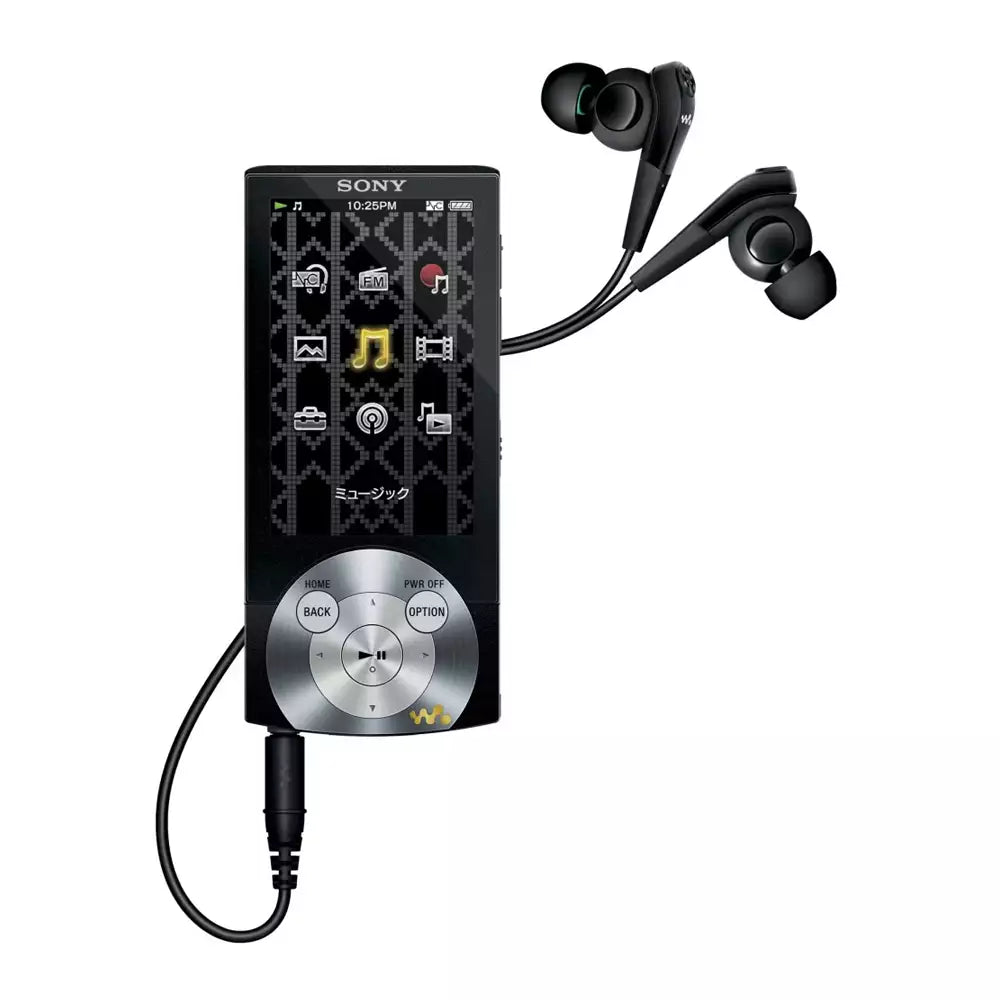 (Pre-Owned, Good) Sony Walkman NWZ-A844 Music and Video Player With 2.8" OLED Display (FM Radio) + Basic Bose In-Ear Earphones (Black) (60 Days Warranty)