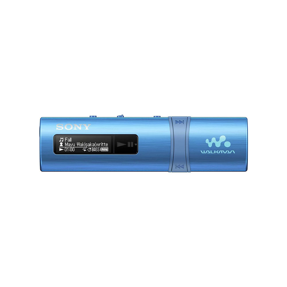 (Open Box, Excellent) Sony NWZ-B183F Walkman 4GB Digital Music Player with FM, 20 Hours of Battery Life On-Ear Wired Headphones with Mic + Apple Earpods (Black) (60 Days Warranty)