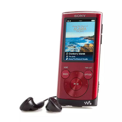 (Pre-Owned, Good) Sony Walkman NWZ-E353 Music Player (4GB) (Red) (FM Radio) (60 Days Warranty)