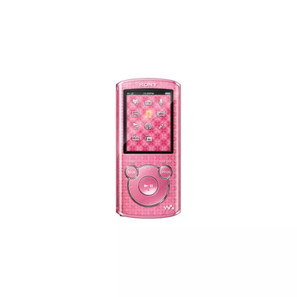(Pre-Owned, Very Good) Sony NWZ-E463 E-Series Walkman 4GB MP3 Player With FM Radio, Photos and + Apple Earpods (Pink) (60 Days Warranty)