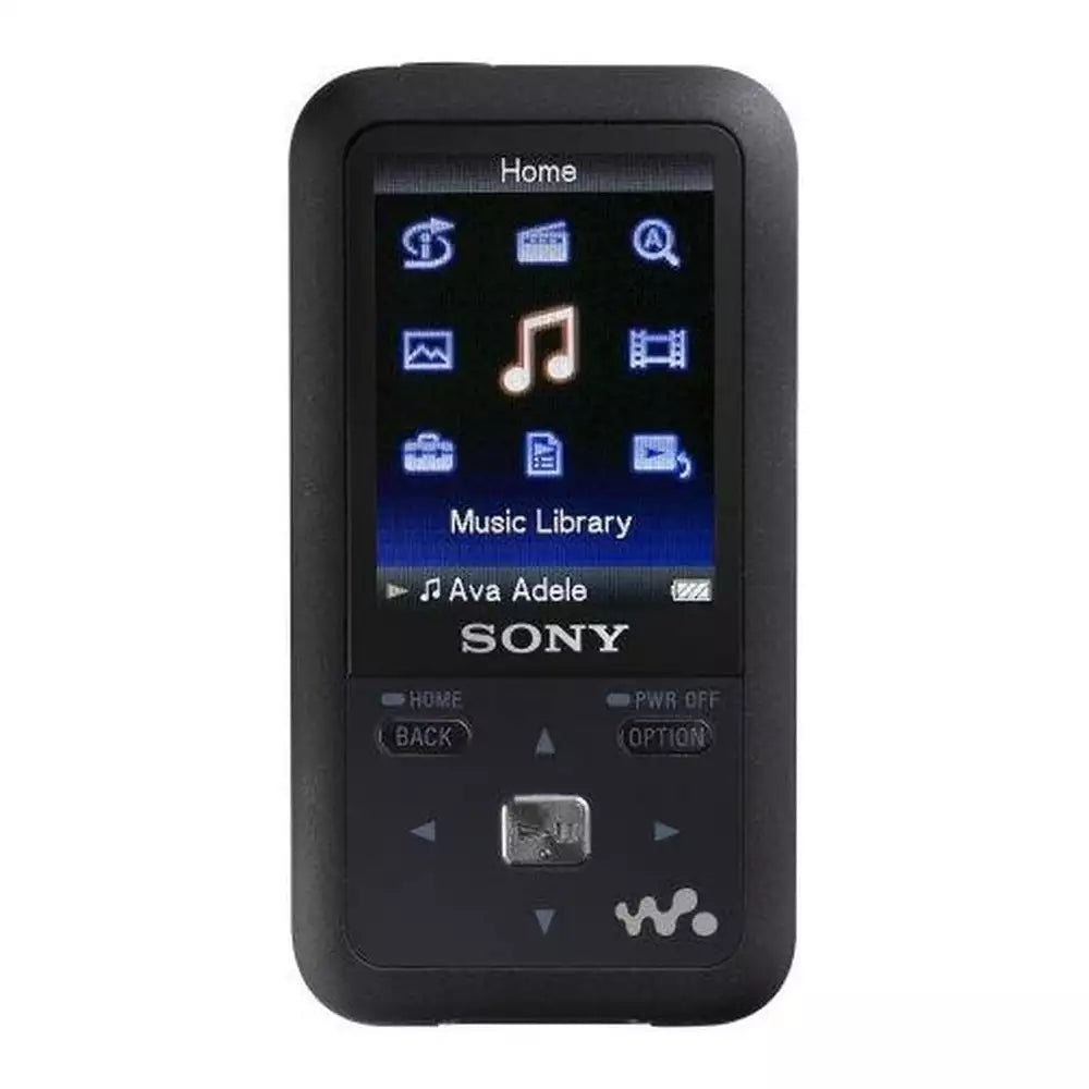 (Pre-Owned, Fair) Sony Walkman NWZ-S615F, Portable Compact MP3 Player (FM Radio) (Black) (60 Days Warranty)