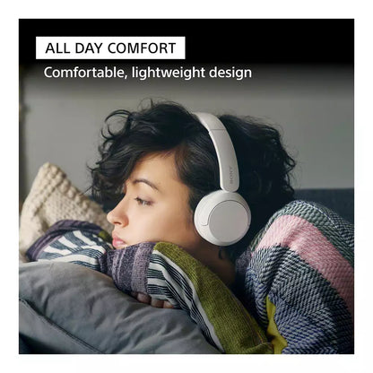 (Pre-Owned, Very Good) Sony WH-CH520 Wireless Bluetooth Headphones With Mic (Black, Blue, White) (60 Days Warranty)