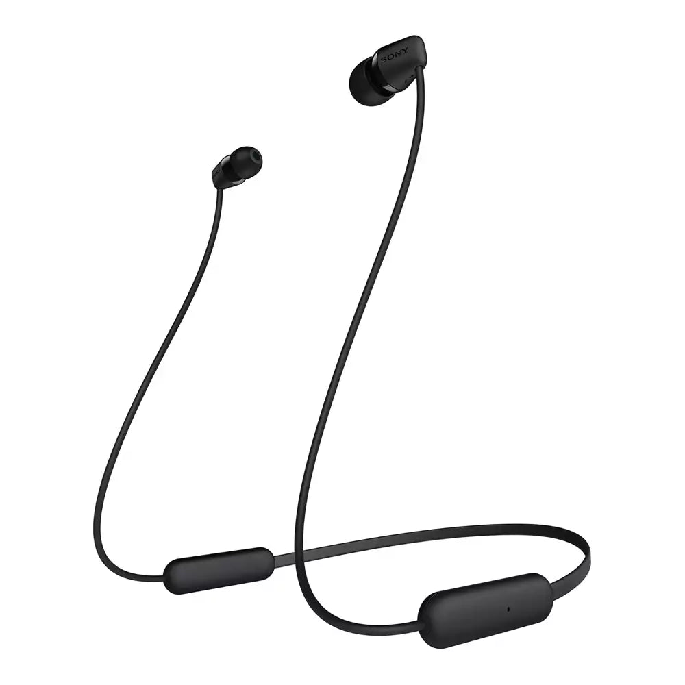 (Pre-Owned, Good) Sony WI-C200 Neckband Bluetooth Earphones (Black, Blue) (60 Days Warranty)
