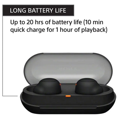 (Open Box, Excellent) Sony WF-C500 Truly Wireless Bluetooth Earbuds with 20Hrs Battery, True Wireless Earbuds with Mic for Phone Calls, Quick Charge, Fast Pair, 360 Reality Audio, DSEE, App Support (Green) (3 Months Warranty)