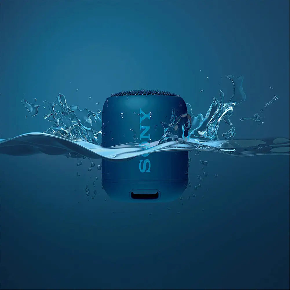 (Pre-Owned, Very Good) Sony SRS-XB12 Wireless Extra Bass Bluetooth Speaker with, Waterproof, Dustproof, Rustproof, Speaker wih Mic, Loud Audio for Phone Calls (Black) (60 Days Warranty)