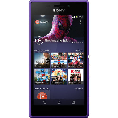 (Pre-Owned, Very Good) Sony Xperia M2 (Purple) (With Retail Box) (60 Days Warranty)