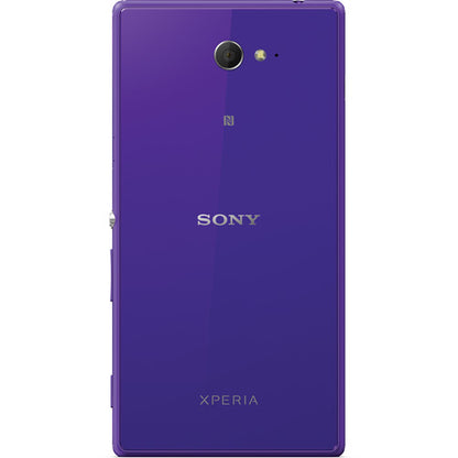 (Pre-Owned, Very Good) Sony Xperia M2 (Purple) (With Retail Box) (60 Days Warranty)