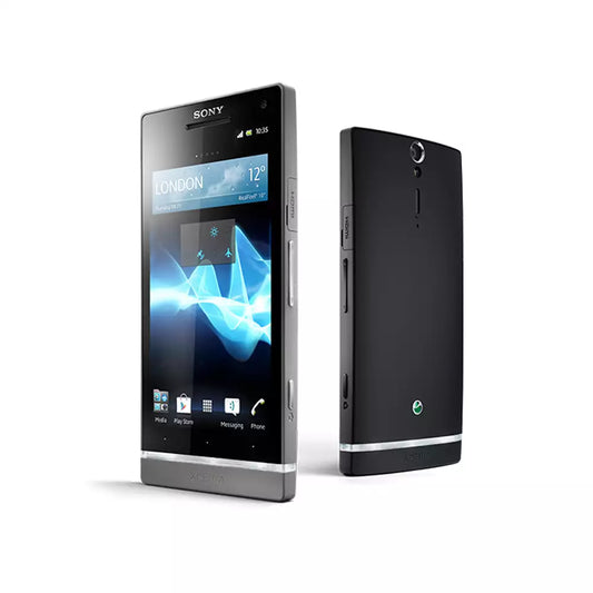 (Pre-Owned, Good) Sony Xperia SL Premium Android Smartphone With 12MP Camera, High-Res Display, Lightbar (32GB) (Black) (60 Days Warranty)