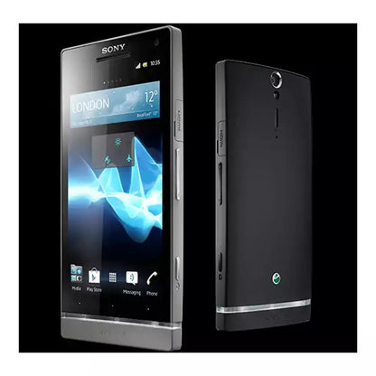 (Pre-Owned, Good) Sony Xperia SL Premium Android Smartphone With 12MP Camera, High-Res Display, Lightbar (32GB) (Black) (60 Days Warranty)