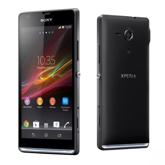 (Open Box Condition) Sony Xperia SP Android Smartphone With Light Bar (Black) (120 Days Warranty) (Comes With Original Box and Accessories)