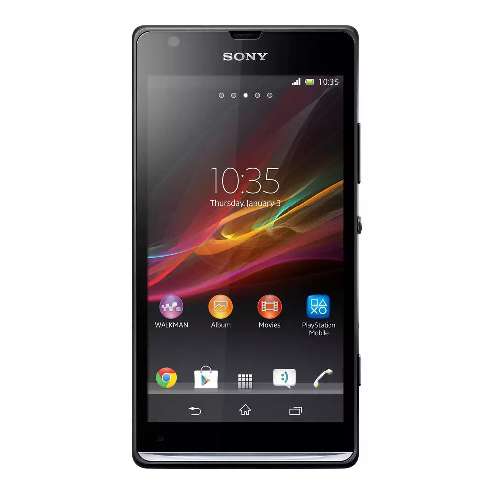 (Open Box Condition) Sony Xperia SP Android Smartphone With Light Bar (Black) (120 Days Warranty) (Comes With Original Box and Accessories)