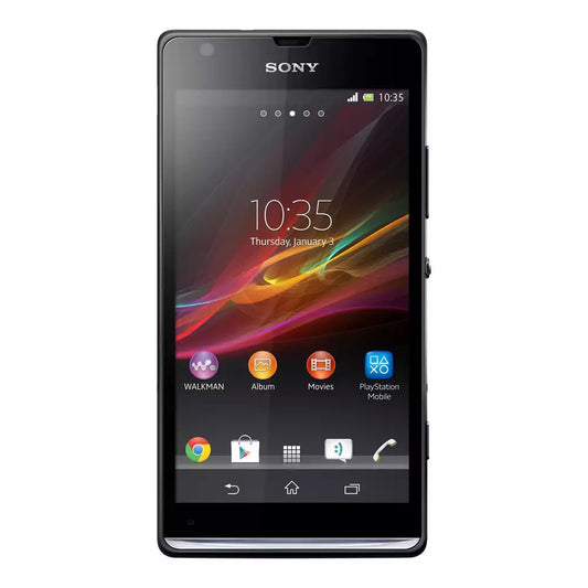 (Open Box Condition) Sony Xperia SP Android Smartphone With Light Bar (Black) (120 Days Warranty) (Comes With Original Box and Accessories)