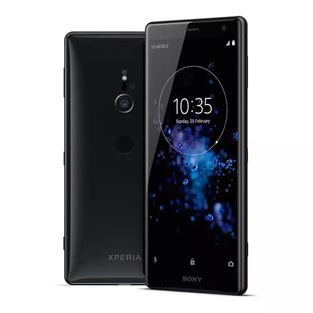 (Pre-Owned, Excellent) Sony Xperia XZ2 With 19MP Camera, 18:9 Display, 1080@960 FPS (4GB, 64GB) (Liquid Black) (90 Days Warranty)