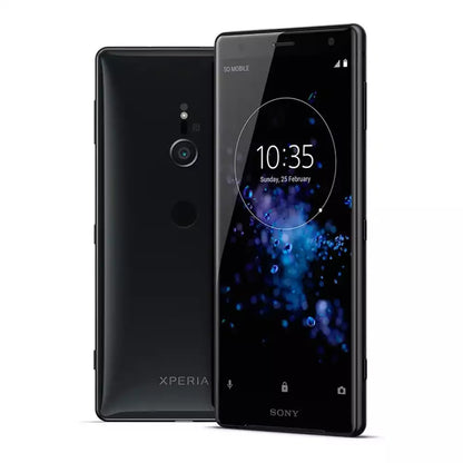 (Pre-Owned, Excellent) Sony Xperia XZ2 With 19MP Camera, 18:9 Display, 1080@960 FPS (4GB, 64GB) (Liquid Black) (90 Days Warranty)