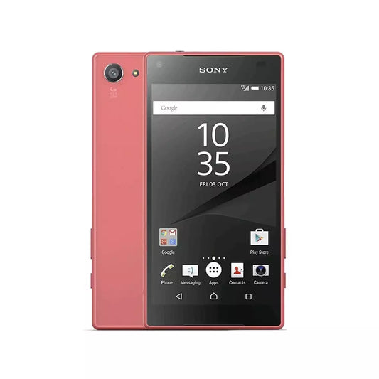 (Pre-Owned, Very Good) Sony Xperia Z5 Compact With 23MP Camera (2GB, 32GB) (Pink Orange) (90 Days Warranty)