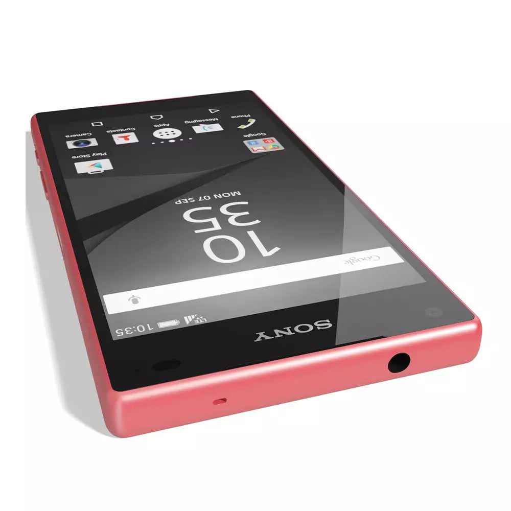(Pre-Owned, Very Good) Sony Xperia Z5 Compact With 23MP Camera (2GB, 32GB) (Pink Orange) (90 Days Warranty)