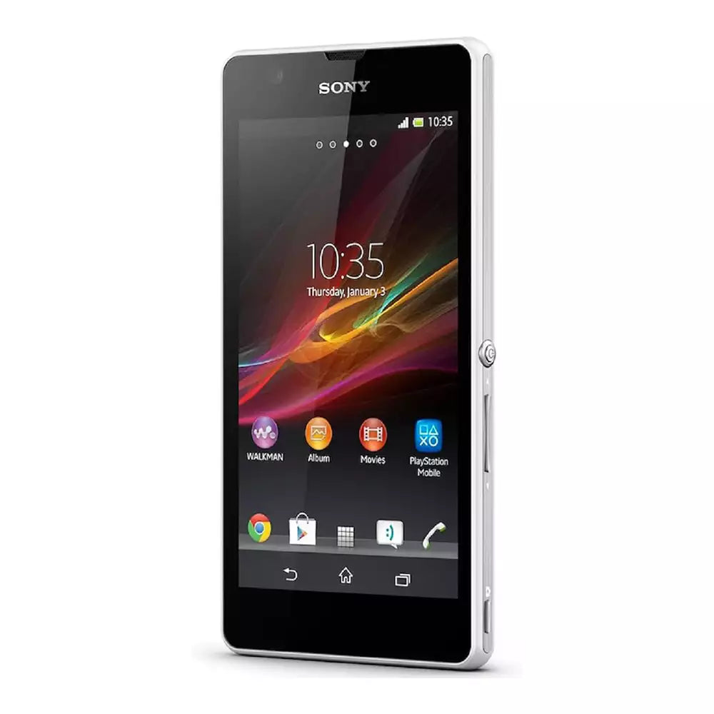(Open Box) Sony Xperia ZR Android Smartphone With 13MP Camera (White) (90 Days Warranty)