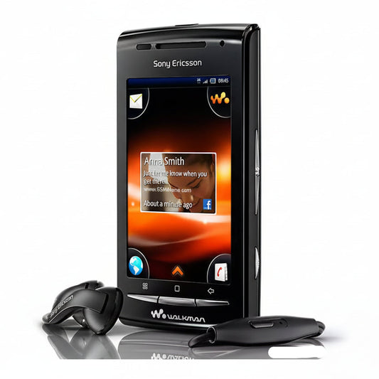 (Pre-Owned, Excellent) Sony Ericsson W8 Walkman Android Smartphone (Black) (90 Days Warranty)