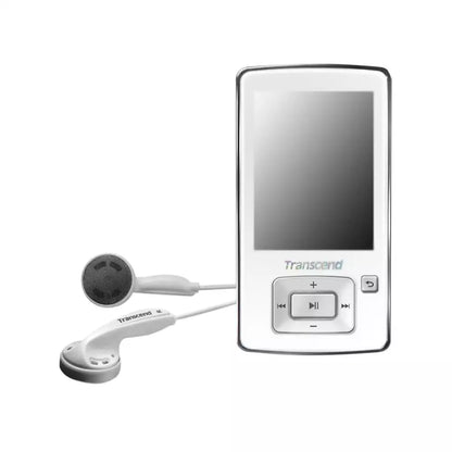 (Pre-Owned, Very Good) Transcend MP 870 8GB Media Player with 2.4-inch Screen (White, Black) (60 Days Warranty)