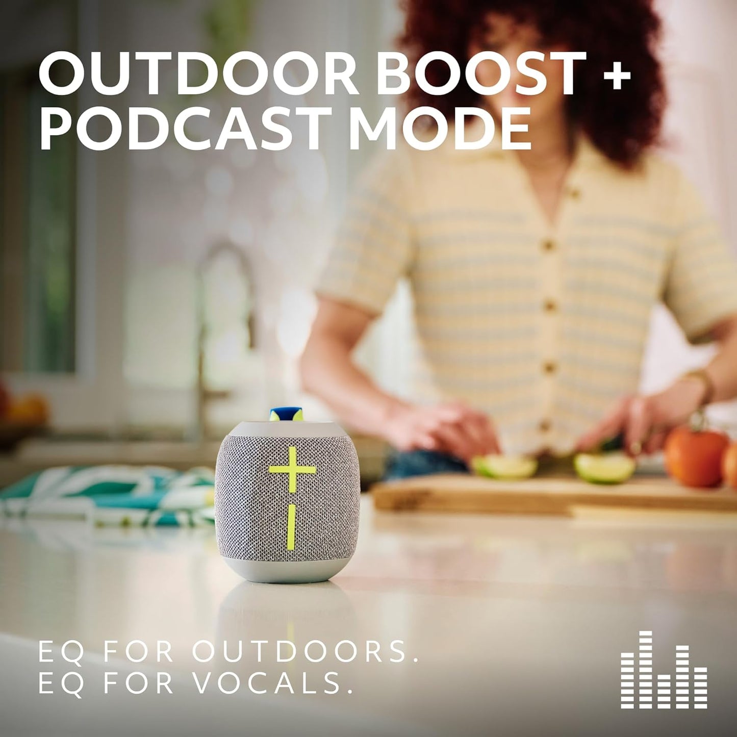 (Open Box) Ultimate Ears WONDERBOOM 4 Portable Waterproof Bluetooth Speaker with 360-Degree Sound (Blue) (6 Months Warranty)