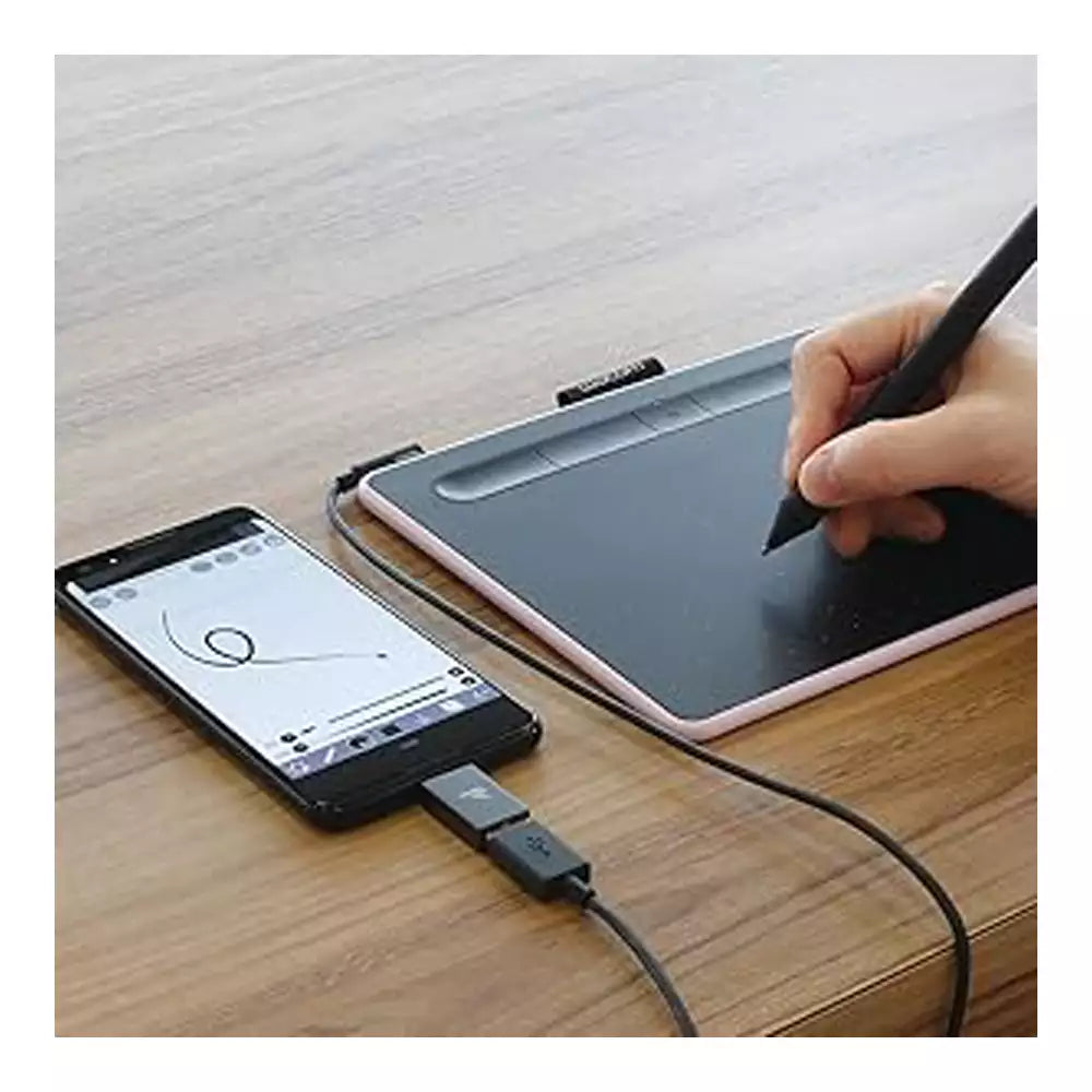 (Pre-Owned, Very Good) Wacom Intuos CTL-4100/K0-CX Digital Graphics Pen Tablet for Drawing  Small (7.8-inch x 6.3-inch), Battery Free Pen with 4096 Pressure (Black) (60 Days Warranty)