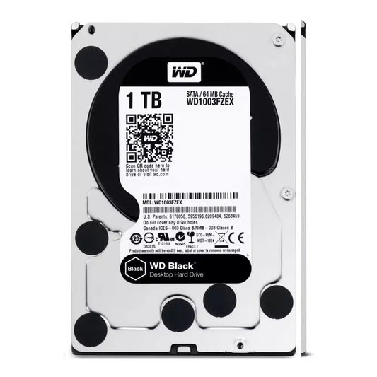 (Open Box Condition) Western Digital (WD) Black 1TB Internal HDD For High Performance Requirements (For Desktops) (12 Months Warranty)