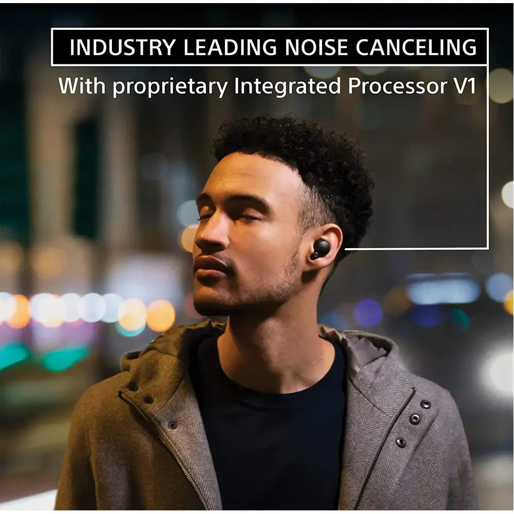 (Pre-Owned, Very Good) Sony WF-1000XM4 Industry Leading Active Noise Cancellation (ANC) True Wireless (TWS) Bluetooth 5.2 Earbuds with 32hr Battery Life, Alexa Voice Control, mic for Phone Calls Suitable for Workout (Black)  (60 Days Warranty)