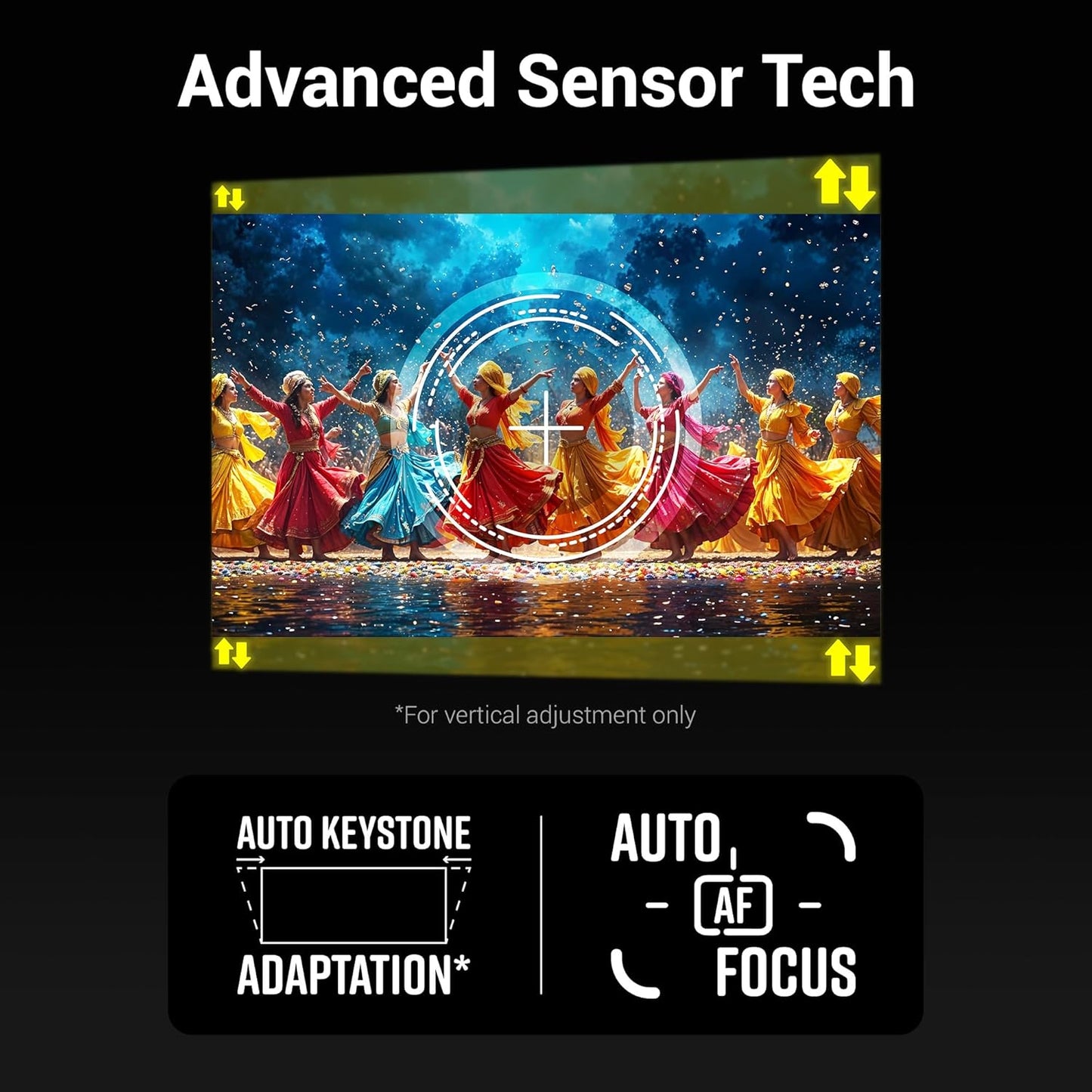 (Pre-Owned, Very Good) Zebronics Pixaplay 67 Smart LED Projector, 8000 Lumens, 4K Support (1080p Native), 150 Inches Screen Size, AutoFocus, BT Remote (Gray) (90 Days Warranty)