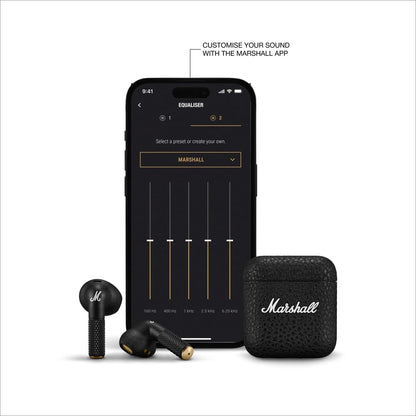 (Pre-Owned, Excellent) Marshall Minor IV (4) True Wireless Earphones With With Wireless Charging (90 Days Warranty)