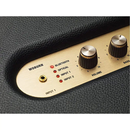 (Pre-Owned, Very Good) Marshall Woburn (Gen 1) Bluetooth Speaker System (Black) (90 Days Warranty)