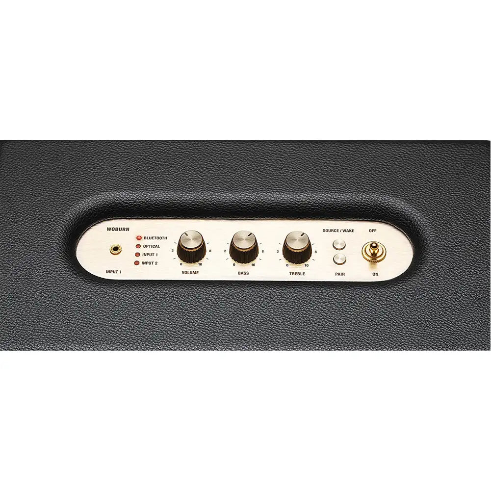 (Pre-Owned, Very Good) Marshall Woburn (Gen 1) Bluetooth Speaker System (Black) (90 Days Warranty)