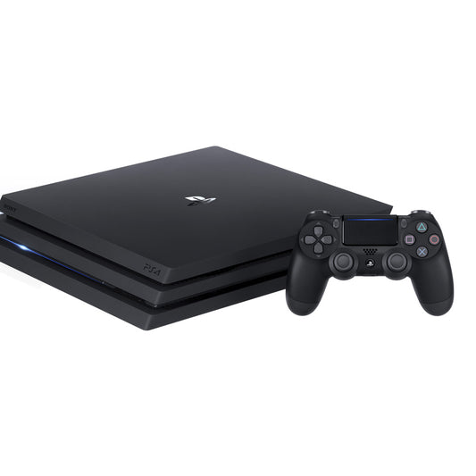 Sony PlayStation 4 Pro (PS4 Pro)1 TB Gaming Console (Black) (Pre-Owned)