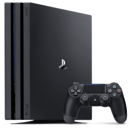 Sony PlayStation 4 Pro (PS4 Pro)1 TB Gaming Console (Black) (Pre-Owned)