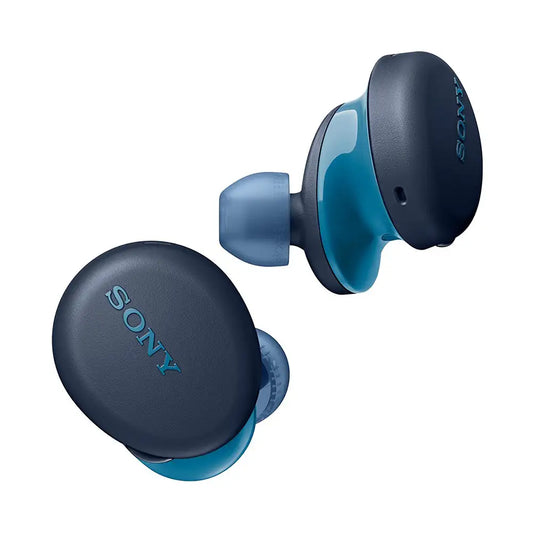 (Pre-Owned, Very Good) Sony WF-XB700 Truly Wireless Extra Bass Bluetooth Earbuds with 18 Hours Battery Life, True Wireless Earbuds with Mic for Phone Calls, Quick Charge, BT Ver 5.0 (Blue, Black) (45 Days Warranty) (60 Days Warranty)