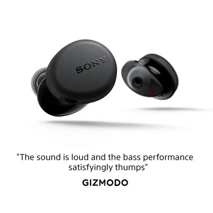 (Pre-Owned, Very Good) Sony WF-XB700 Truly Wireless Extra Bass Bluetooth Earbuds with 18 Hours Battery Life, True Wireless Earbuds with Mic for Phone Calls, Quick Charge, BT Ver 5.0 (Blue, Black) (45 Days Warranty) (60 Days Warranty)