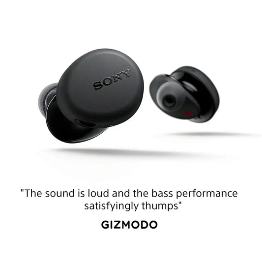 (Open Box) Sony WF-XB700 Truly Wireless Extra Bass True Wireless Bluetooth Earbuds with Mic for Phone Calls (Black) (120 Days Warranty)