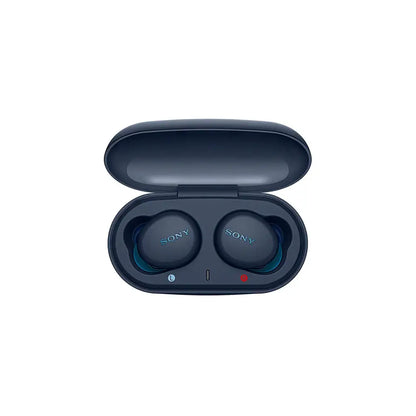 (Pre-Owned, Very Good) Sony WF-XB700 Truly Wireless Extra Bass Bluetooth Earbuds with 18 Hours Battery Life, True Wireless Earbuds with Mic for Phone Calls, Quick Charge, BT Ver 5.0 (Blue, Black) (45 Days Warranty) (60 Days Warranty)